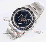 Swiss Replica Blaken Rolex Daytona Paul Newman 7750 Dark Blue Black Face Watch